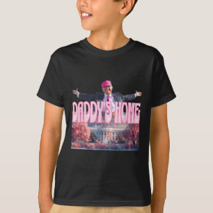 Home Real Donald Pink Preppy Edgy Good Man Trump T-Shirt