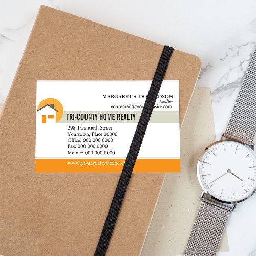 Home Realtor Business Card