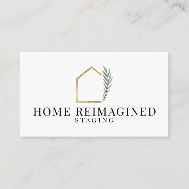 Home Reimagined Business Card (Front)