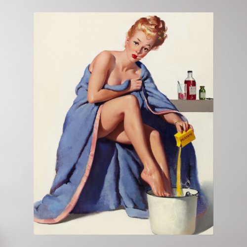 Home Remedy Pin Up Poster