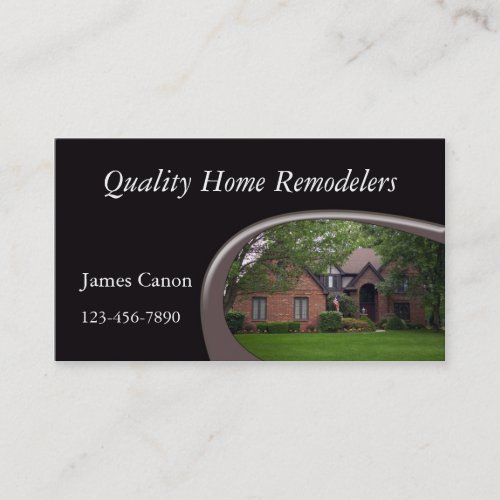Home Remodeler Business Cards