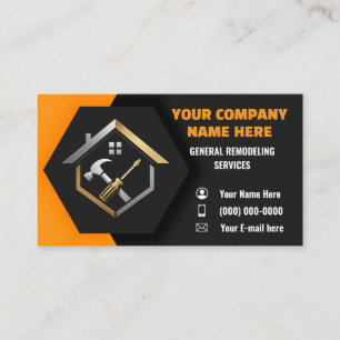 Home Remodeling Business Cards