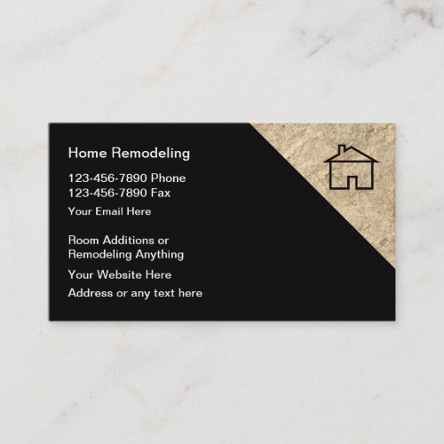 Home Remodeling Business Cards