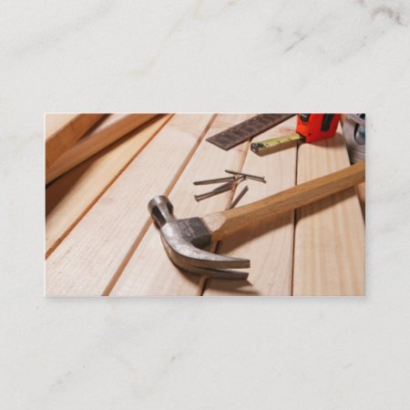 Home Remodeling/carpentry Business Card