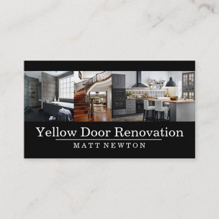 Home Remodeling, Renovation Business Card