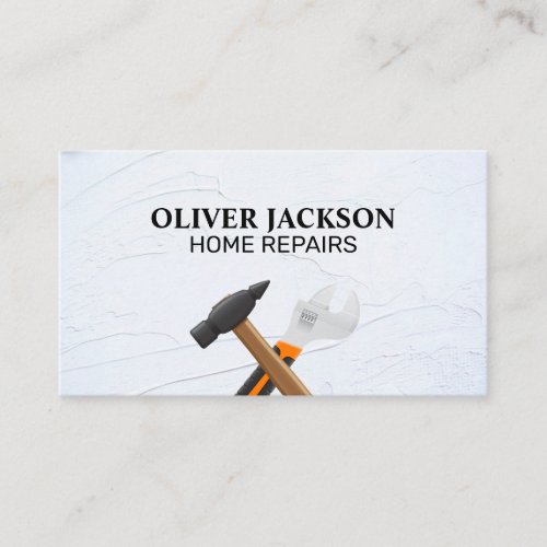 Home Repair  Hammers  Wrenches  Hammers Business Card