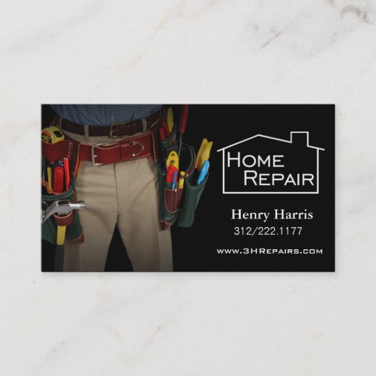 Home Repair Handyman Business Card Zazzlecom