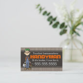 Home Repair.Handyman.Remodeling.Carpenter.Painter Business Card (Standing Front)