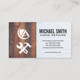 Home Repair   Property Management   Rentals Business Card
