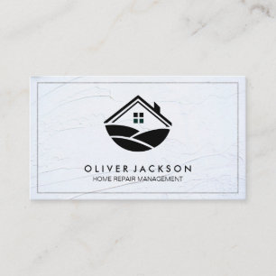 Home Repair Realtor Real Estate Agent Business Card