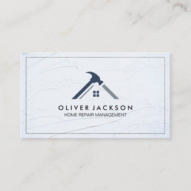 Home Repair | Realtor | Real Estate Agent Business Card (Front)