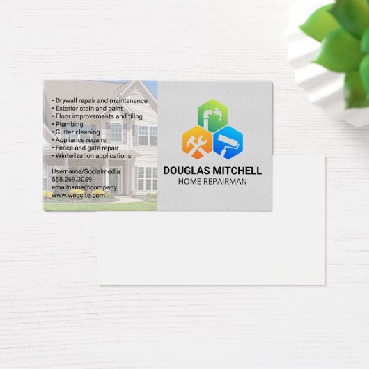 Home Repair Service Icons (Desk)