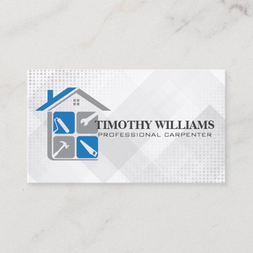 Home Repair Tools | Blue Collar Skilled Worker Business Card