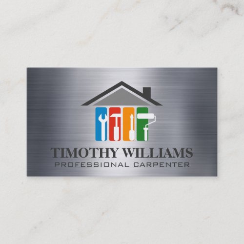 Home Repair Tools | Contractor | Handy Man Business Card