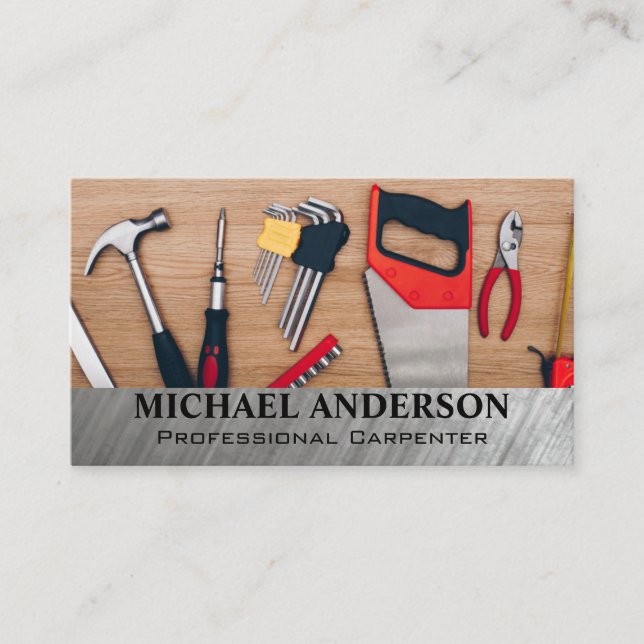 Home Repair Tools | Handyman Business Card (Front)