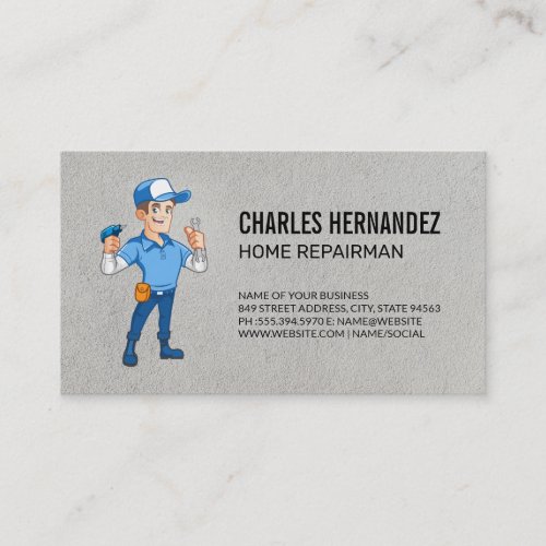 Home Repairs | Renovations | Fix It Business Card