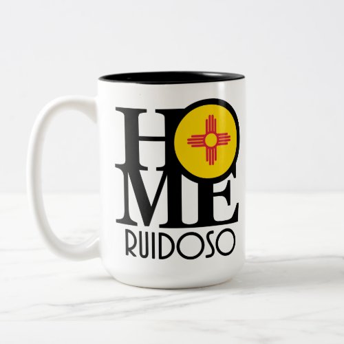 HOME Ruidoso NM 15oz Two_Tone Coffee Mug