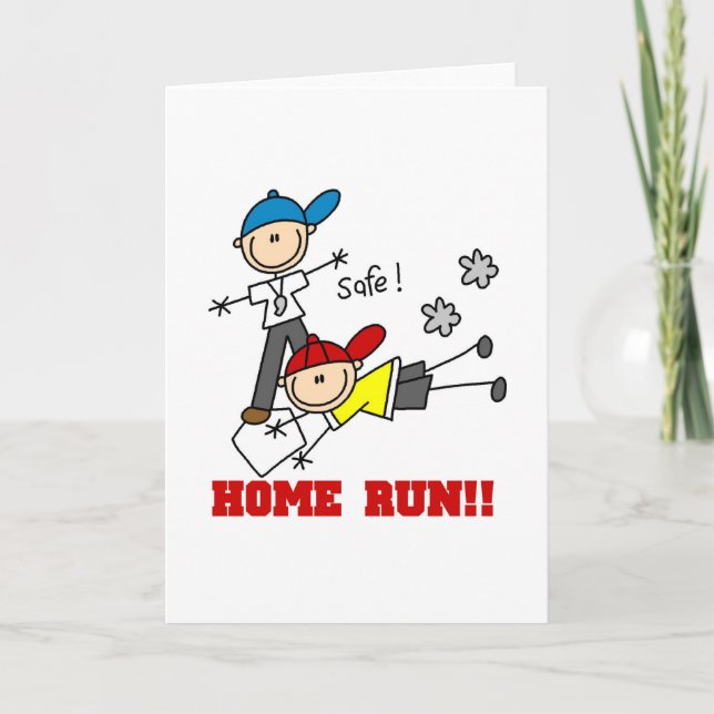 Home Run Baseball Card (Front)