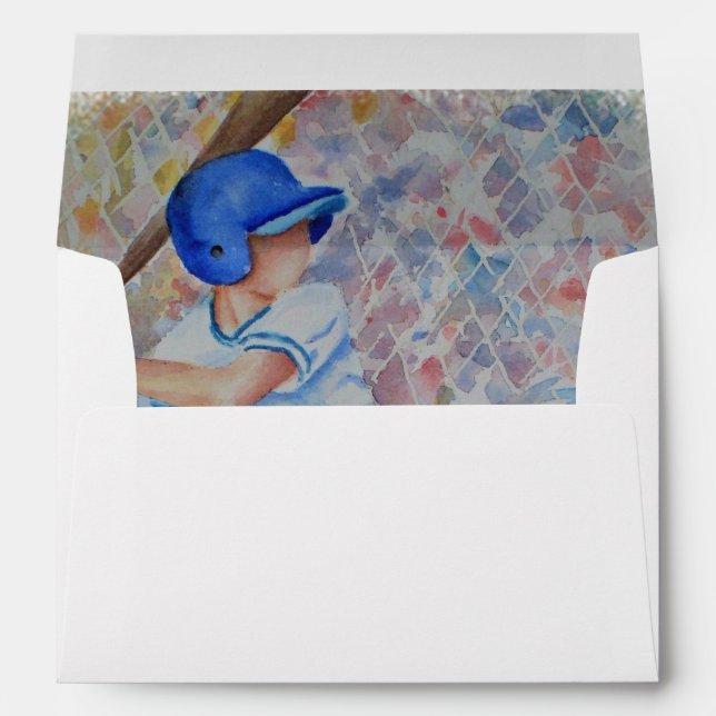 HOME RUN BASEBALL ENVELOPE (Back (Bottom))