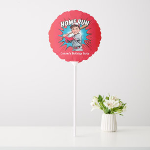 Home Run Boy Baseball Birthday Bash Balloon