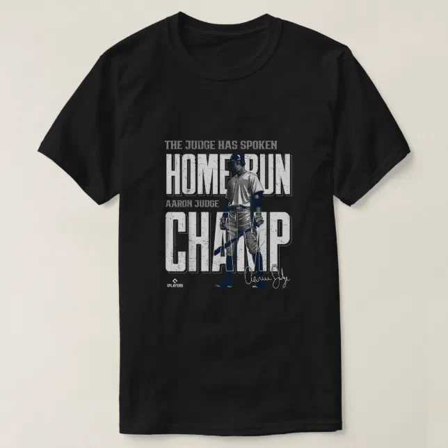 Home Run Champ Aaron Judge New York MLBPA T-Shirt