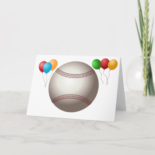 Home Run Game Team Coach Sports Ball Fun Baseball Card