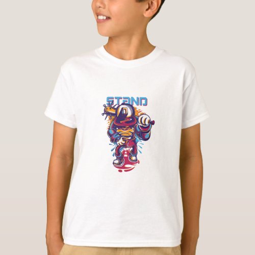 Home Run Hero Kids T_Shirt