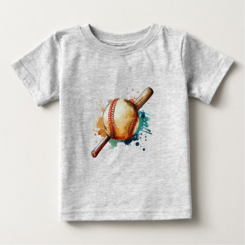 Home Run Hues Baby T_Shirt
