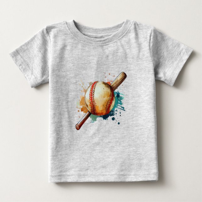 Home Run Hues Baby T-Shirt (Front)