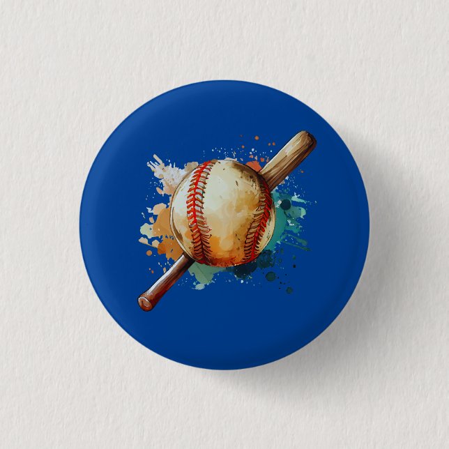 Home Run Hues Button (Front)