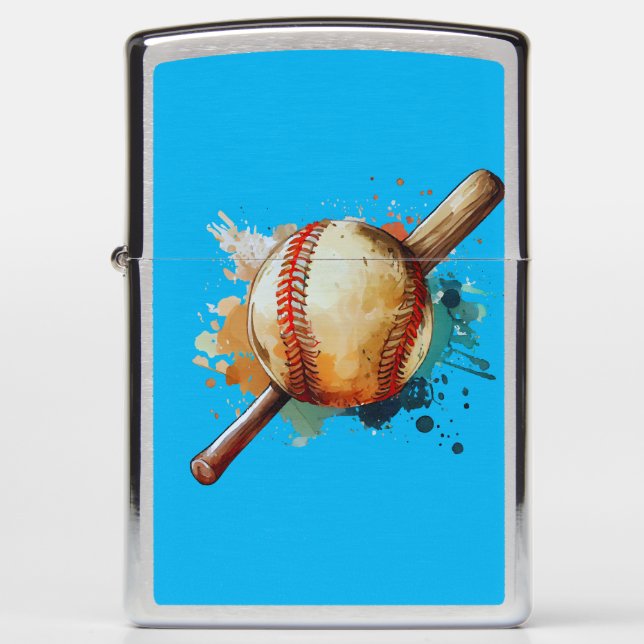 Home Run Hues Zippo Lighter (Front)