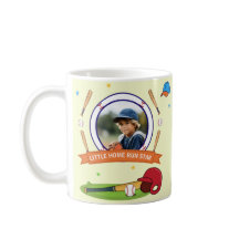 Home Run Star Baseball Birthday Gift For Kids Mug
