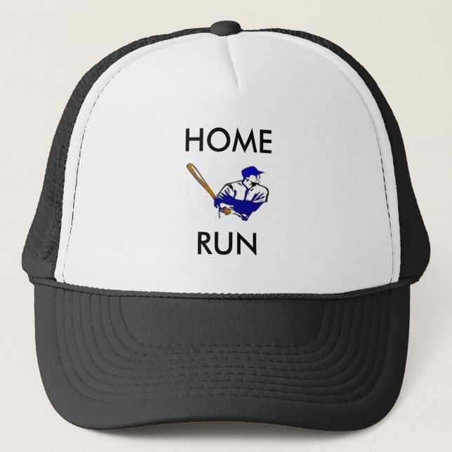 Home Run Trucker Hat For Sale. (Front)
