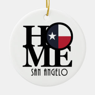 HOME San Angelo Ceramic Ornament