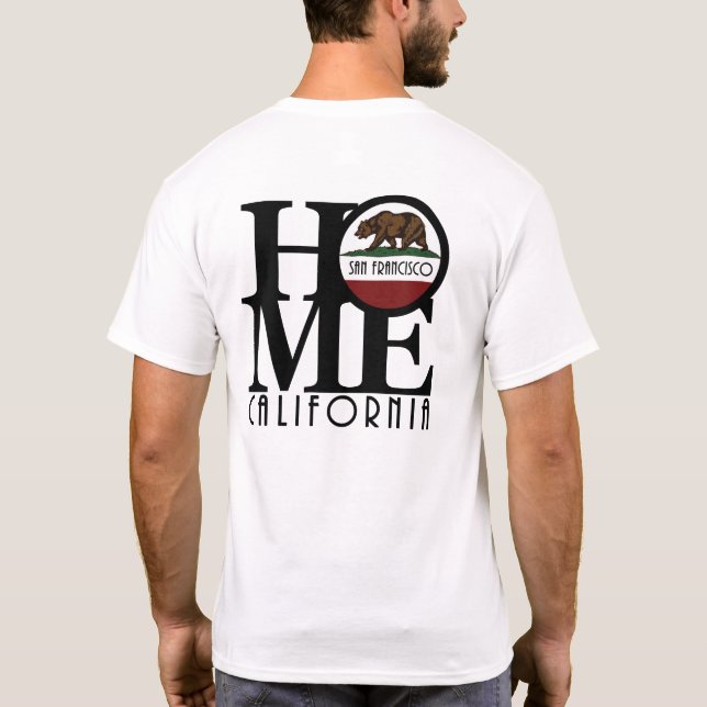 HOME San Francisco (back print) T-Shirt (Back)