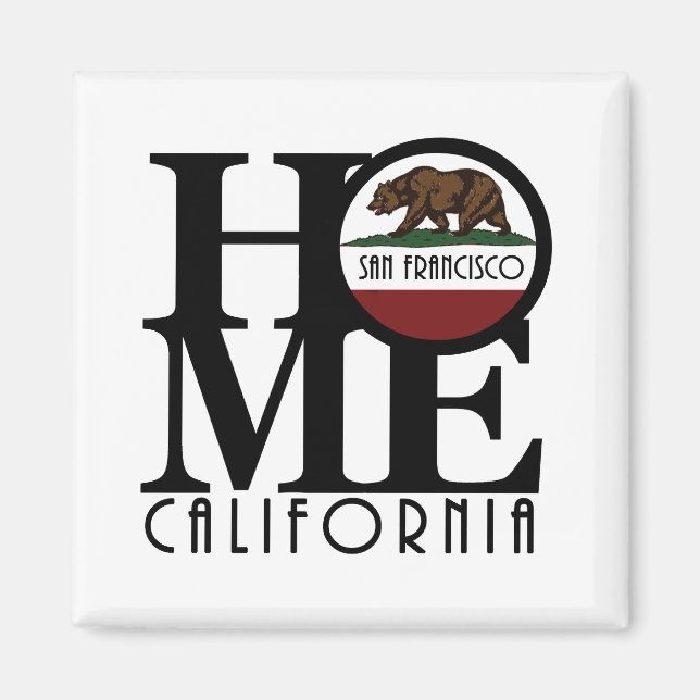 HOME San Francisco Magnet (Front)