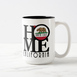 HOME Santa Cruz California 15oz Two-Tone Coffee Mug