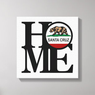 HOME Santa Cruz Canvas Print
