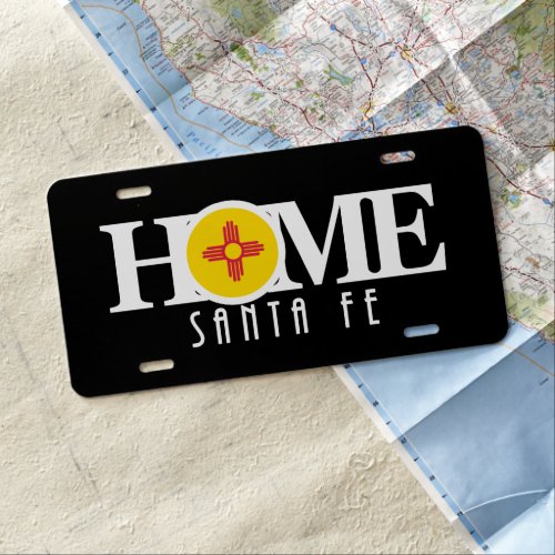 HOME Santa Fe New Mexico License Plate