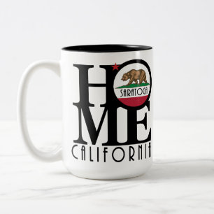 HOME Saratoga California 15oz Two-Tone Coffee Mug