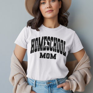 Home School Moms T-Shirt, Back to School Mom Shirt