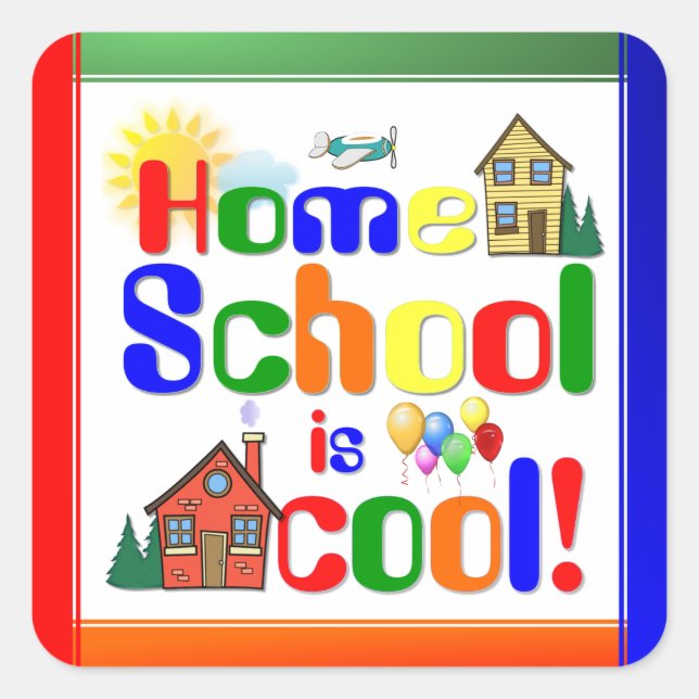 Home School  ~ Sticker (Front)