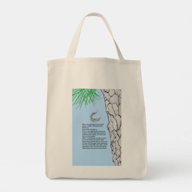 HOME Second Nature Book Tote Harriet Ozzie M15 E's Bag (Back)