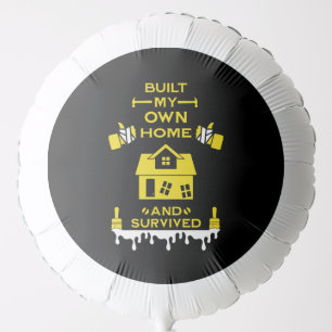 Home Self Build Congratulation Balloon