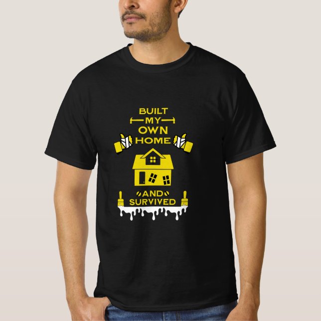 Home Self Build Congratulation T-Shirt (Front)