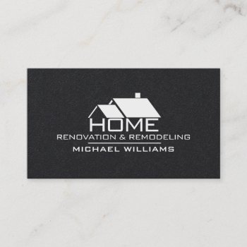 Home Services House Inspired  Business Card by TwoFatCats at Zazzle