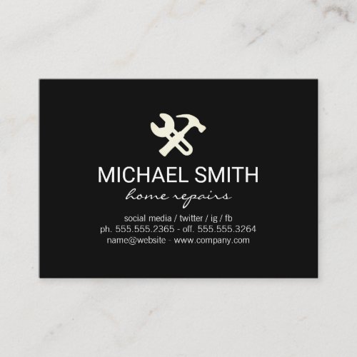 Home Services Repair Business Card