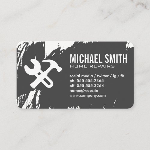 Home Services  Repair Business Card