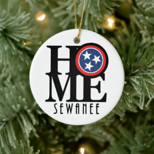 HOME Sewanee Ceramic Ornament