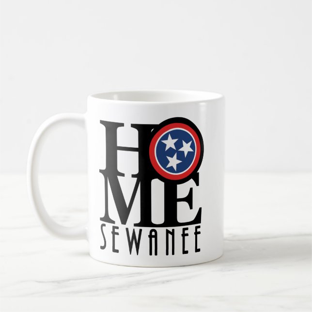 HOME Sewanee Tennessee 11oz Coffee Mug (Left)